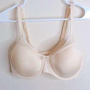 Bali 3439 Soft Cup Underwire, Smooth and Seamless. Cream 38C